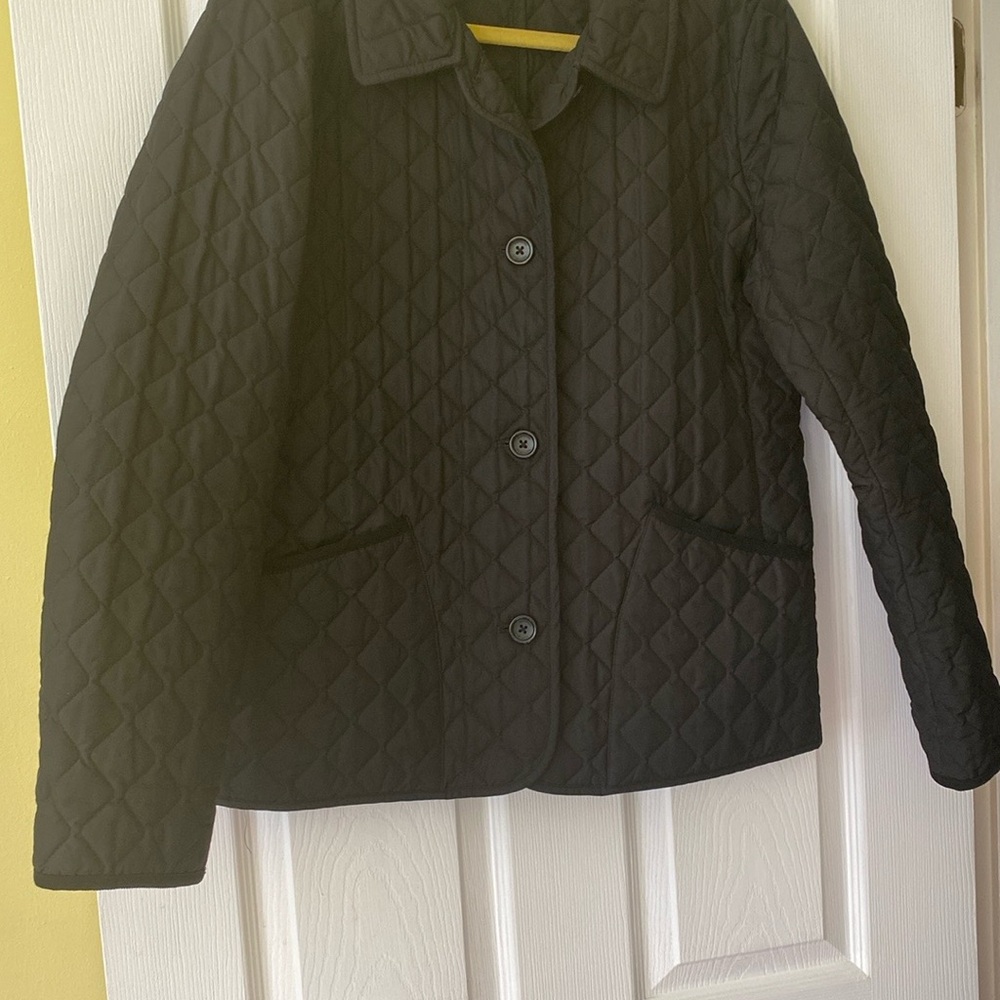 Women's Black Quilted Jacket
